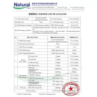 Vitamina liposomal K2