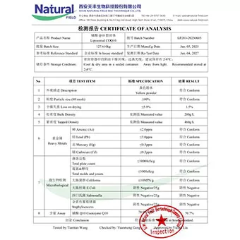 NF-COA liposomal CoQ10 70%