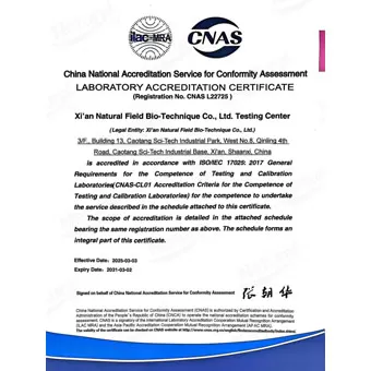 CERTIFICADO DE ACREDITACIÓN LABORATORIO