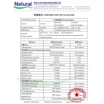 NF-COA Quercetina anhidra
